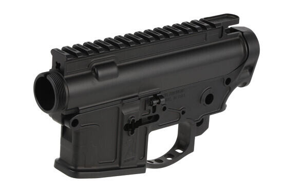 The 2A Armament Balios Lite billet receiver set is machined from 7075-T6 aluminum with a hardcoat anodized finish